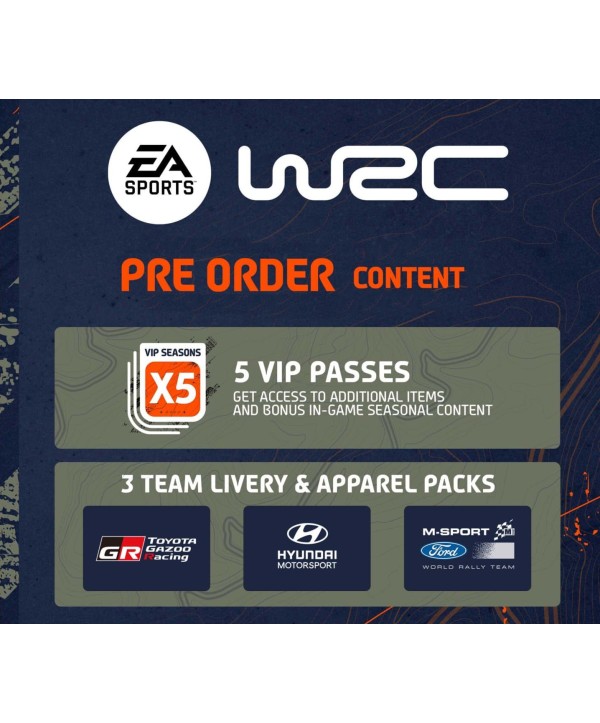 EA Sports WRC 23 - Pre-Order Bonus DLC PS4 PlayStation 4 Key EUROPE